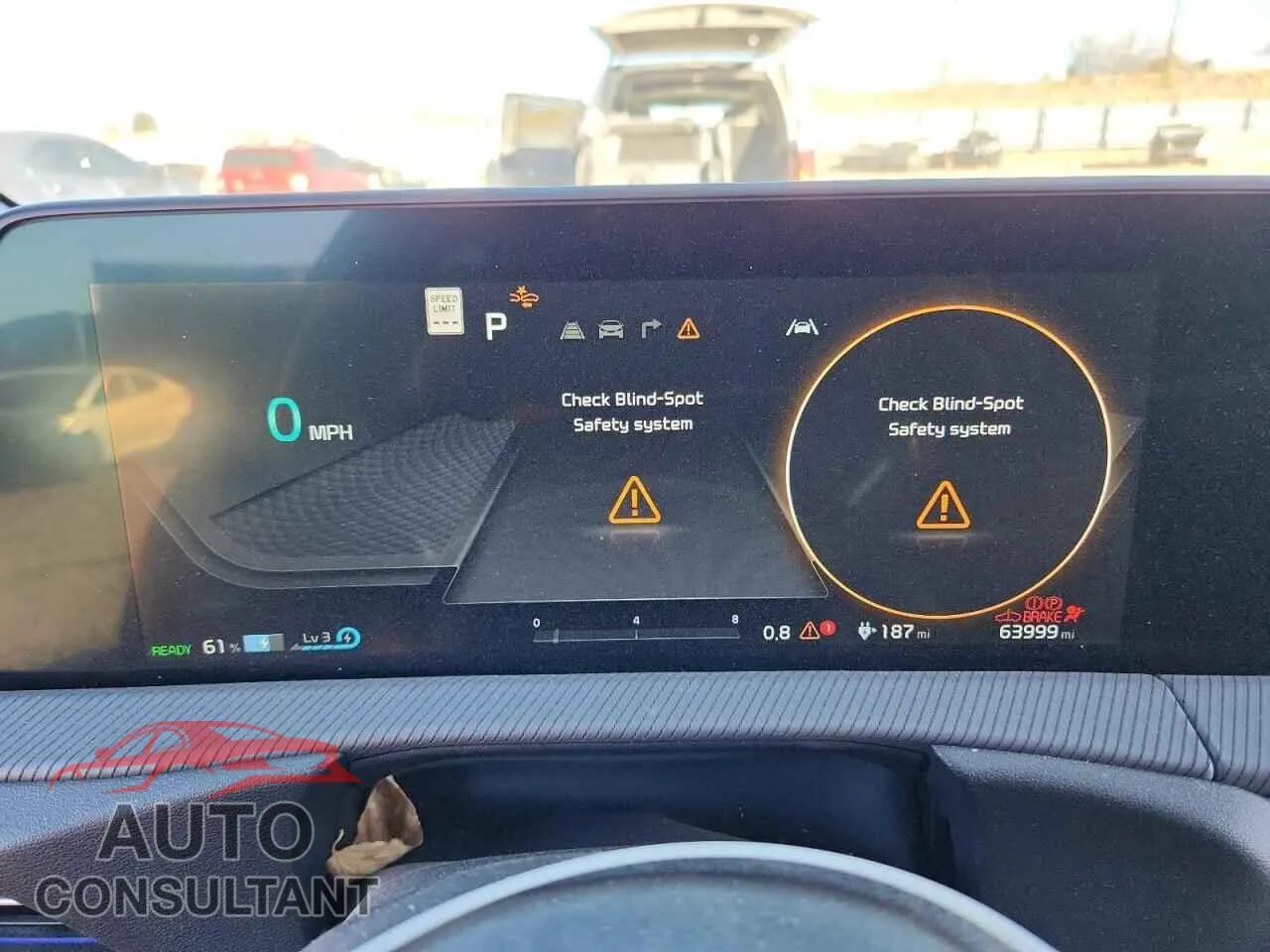 2022 KIA EV6 GT LIN Damaged VIN KNDC44LA1N5026565 – trunk area