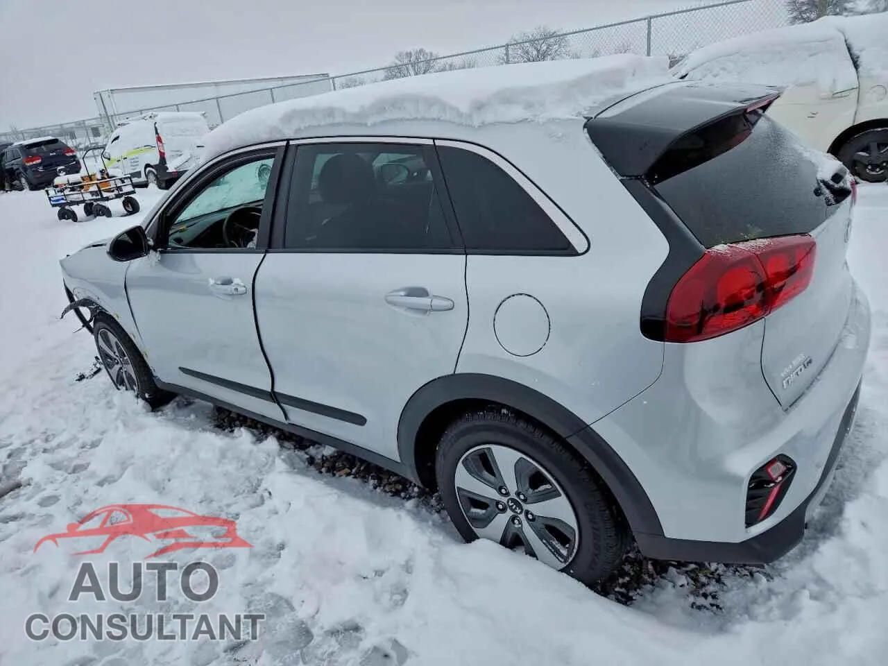 2021 KIA NIRO Damaged VIN KNDCB3LC7M5480724 – rear exterior