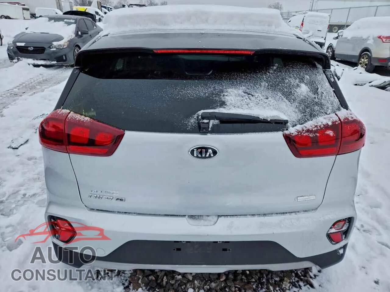 2021 KIA NIRO Damaged VIN KNDCB3LC7M5480724 – engine bay
