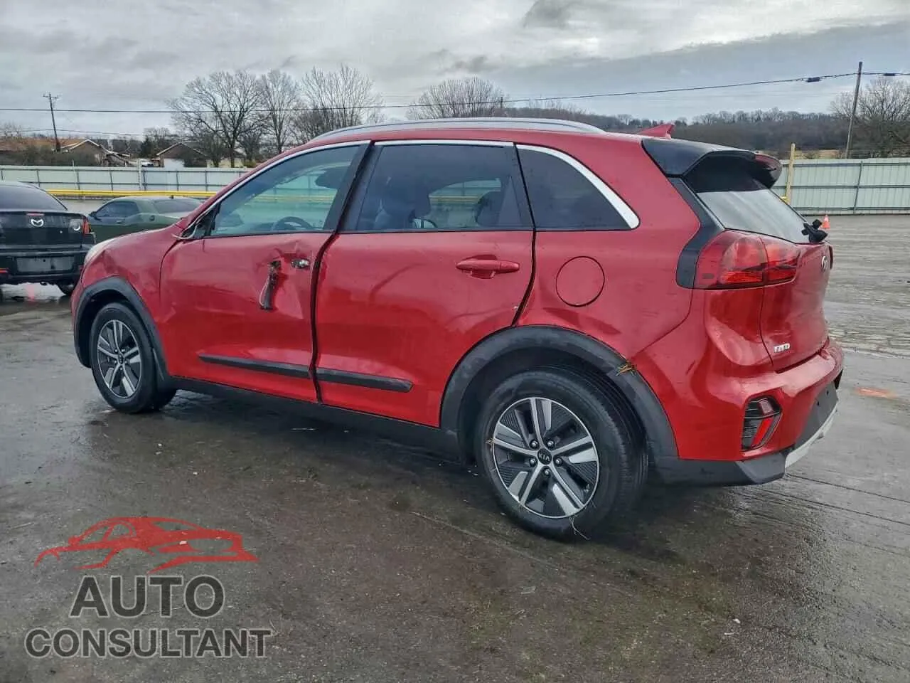 2021 KIA NIRO Damaged VIN KNDCB3LCXM5463447 – rear exterior