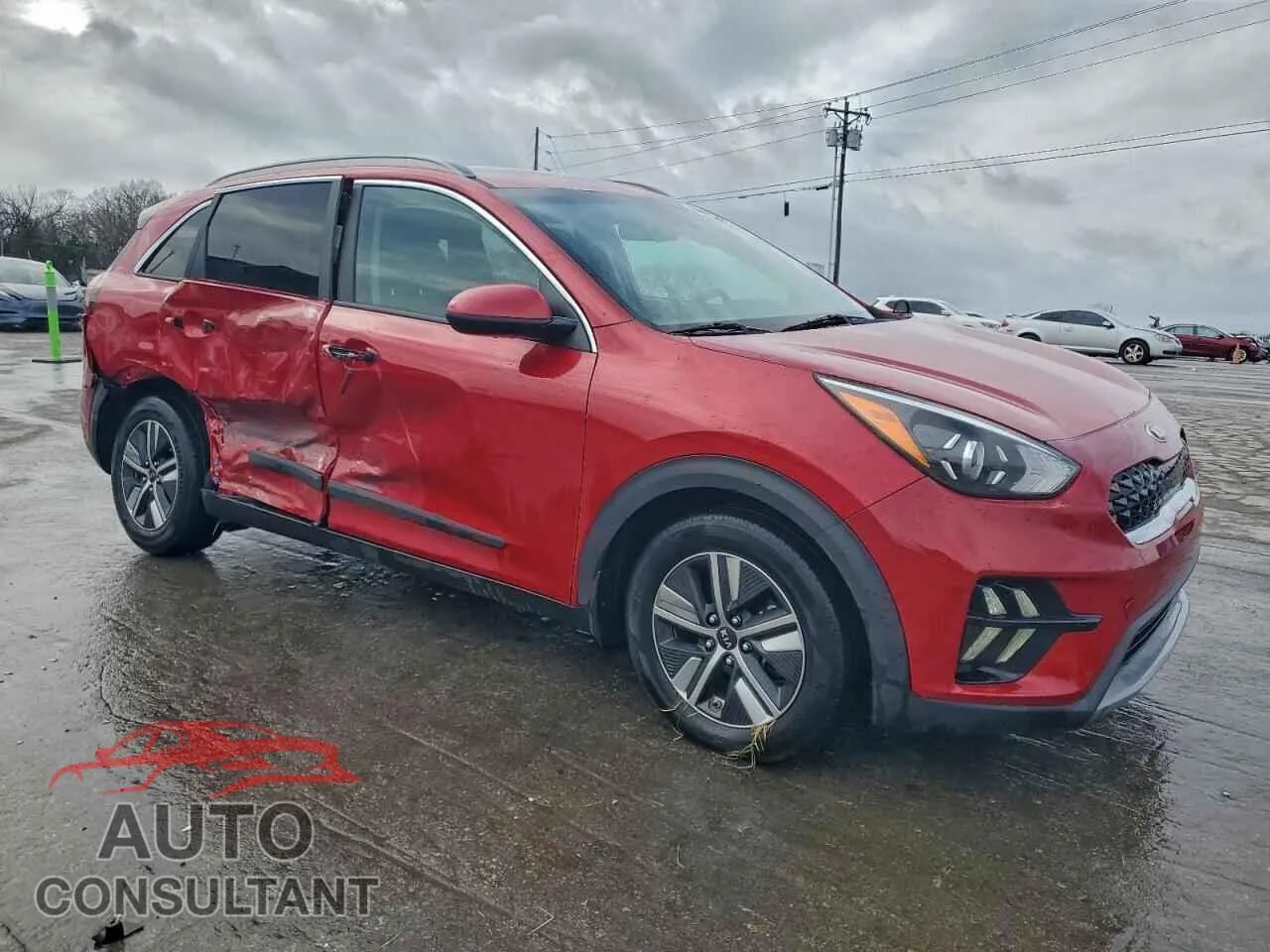 2021 KIA NIRO Damaged VIN KNDCB3LCXM5463447 – dashboard