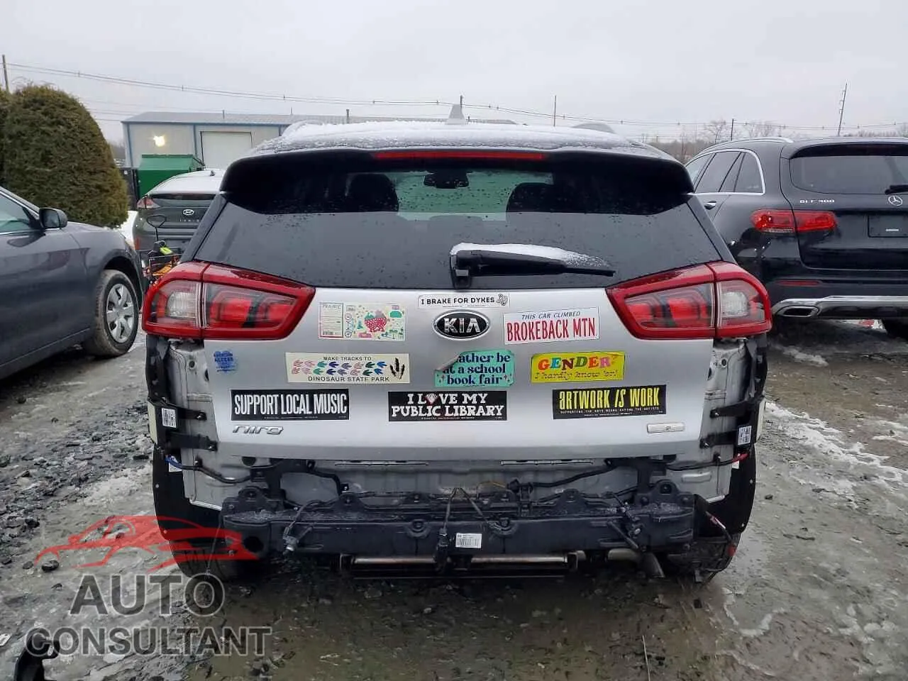 2019 KIA NIRO PLUG-IN HYBRID Used VIN KNDCC3LDXK5315740 – engine bay