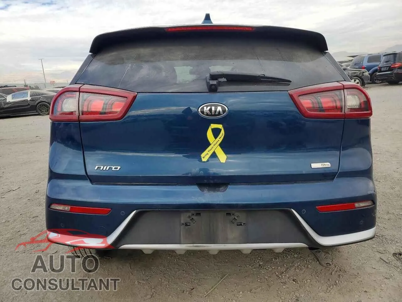 2019 KIA NIRO Damaged VIN KNDCE3LC1K5224230 – engine bay