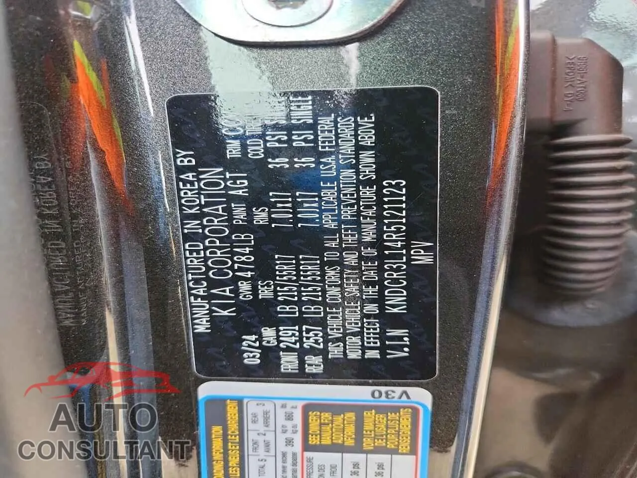 2024 KIA UNKNOWN Used VIN KNDCR3L14R5121123 – photo 12