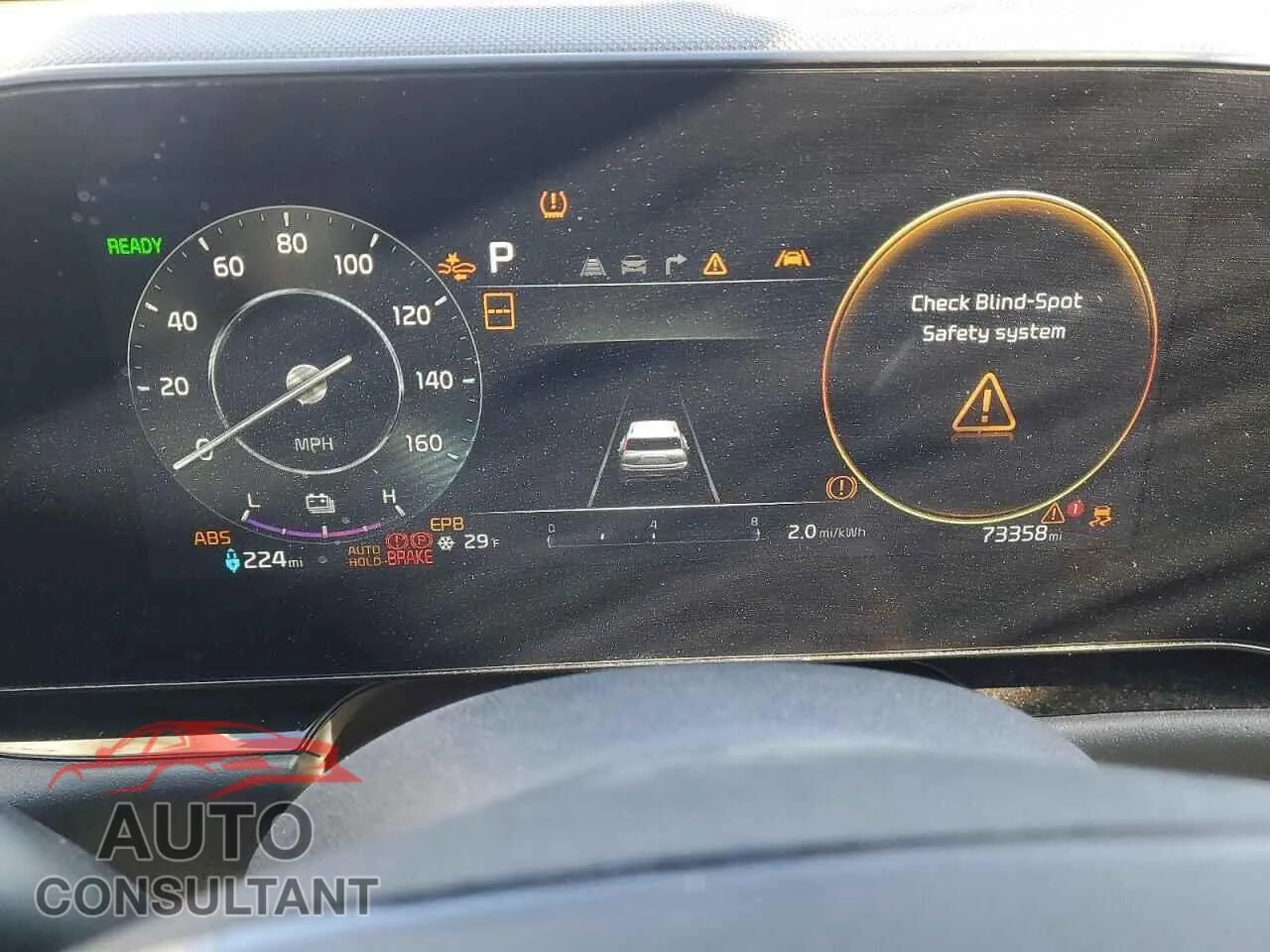 2023 KIA NIRO WIND Damaged VIN KNDCR3L17P5052960 – trunk area