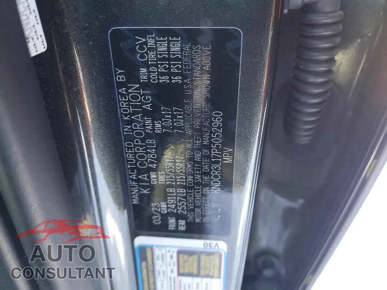 2023 KIA NIRO WIND Damaged VIN KNDCR3L17P5052960 – photo 13