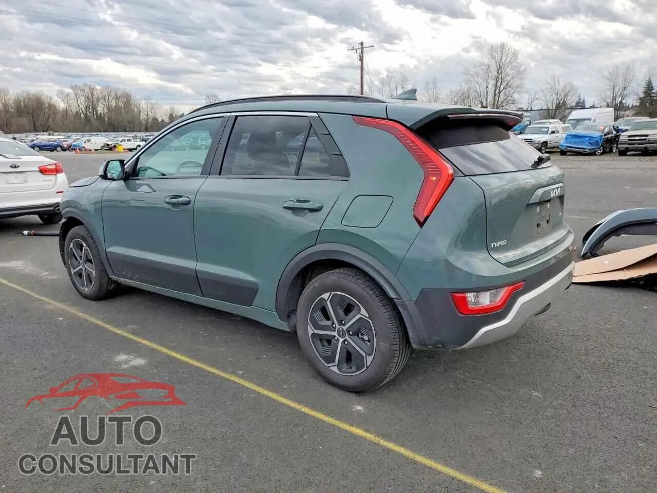 2023 KIA NIRO Damaged VIN KNDCR3LE7P5110648 – rear exterior