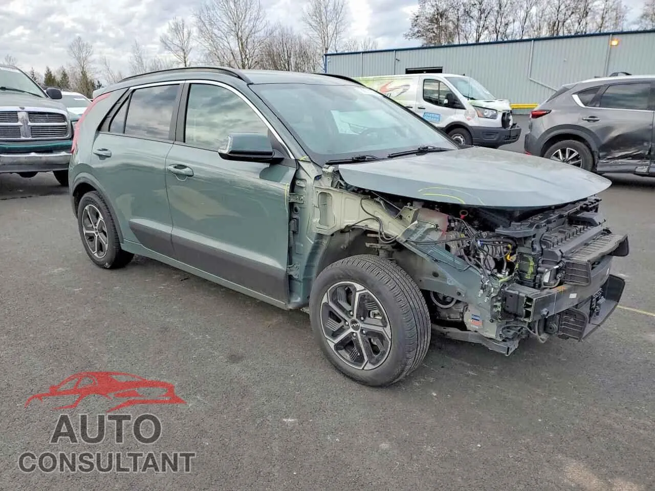 2023 KIA NIRO Damaged VIN KNDCR3LE7P5110648 – dashboard