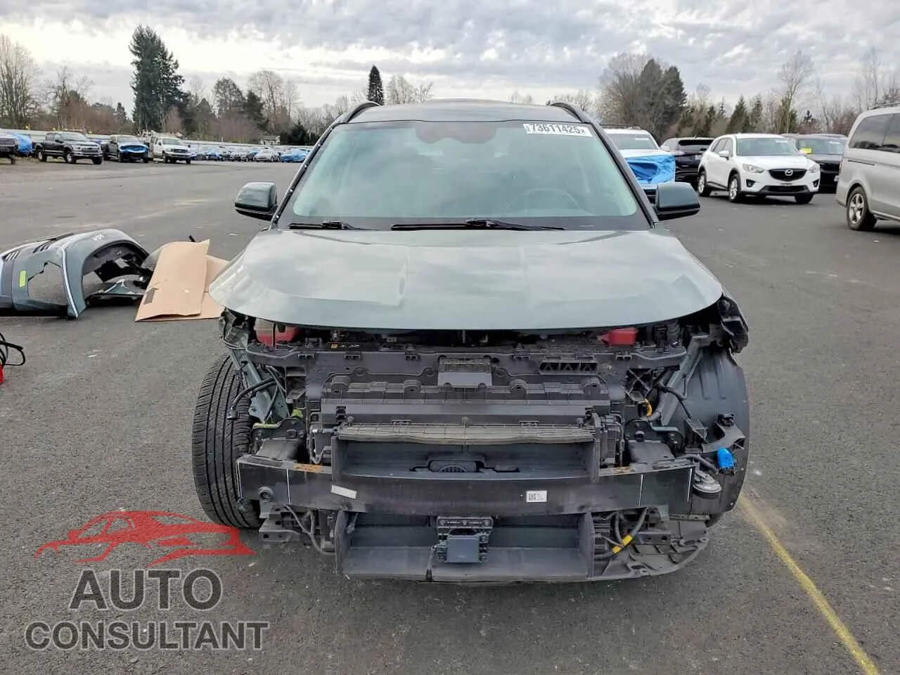 2023 KIA NIRO Damaged VIN KNDCR3LE7P5110648 – interior seats