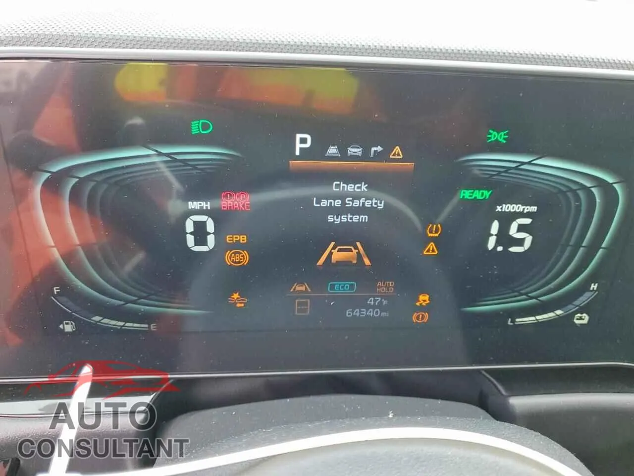 2023 KIA NIRO Damaged VIN KNDCR3LE7P5110648 – trunk area