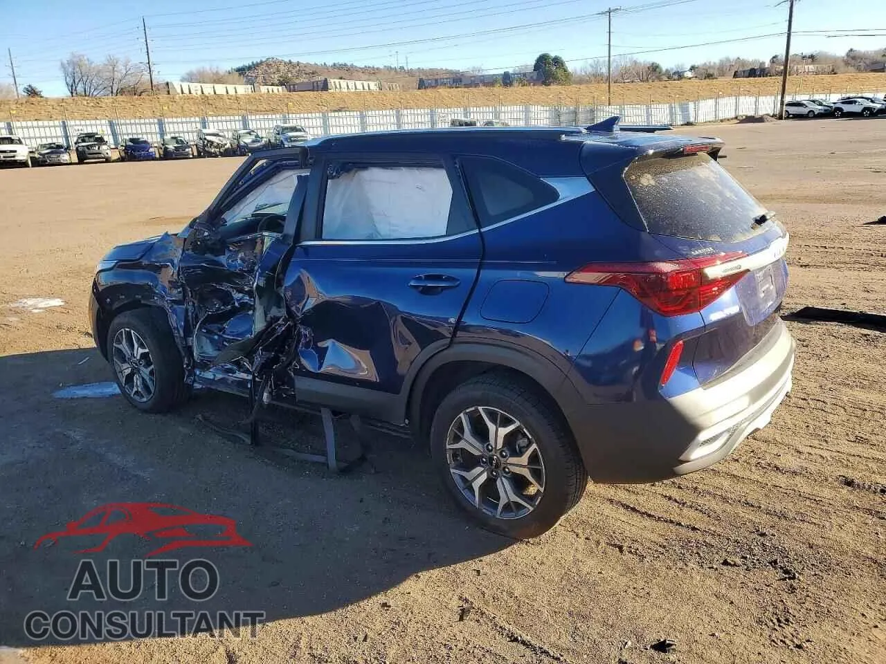 2022 KIA SELTOS Damaged VIN KNDERCAA4N7240770 – rear exterior 2022 KIA SELTOS Damaged VIN KNDERCAA4N7240770 – rear exterior