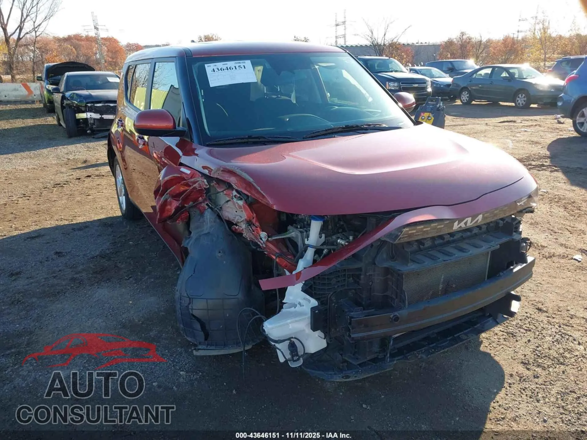 2024 KIA SOUL Damaged VIN KNDJ23AU0R7902430 – engine bay