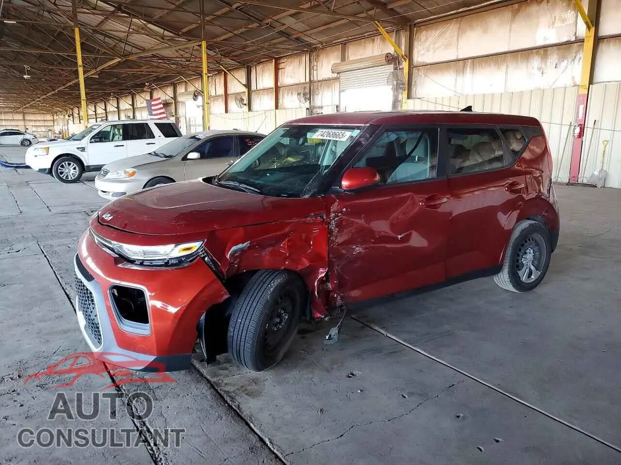2022 KIA SOUL – VIN KNDJ23AU2N7798680 2022 KIA SOUL VIN KNDJ23AU2N7798680