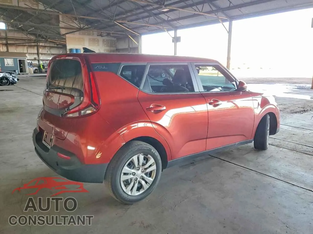 2022 KIA SOUL Damaged VIN KNDJ23AU2N7798680 – side profile