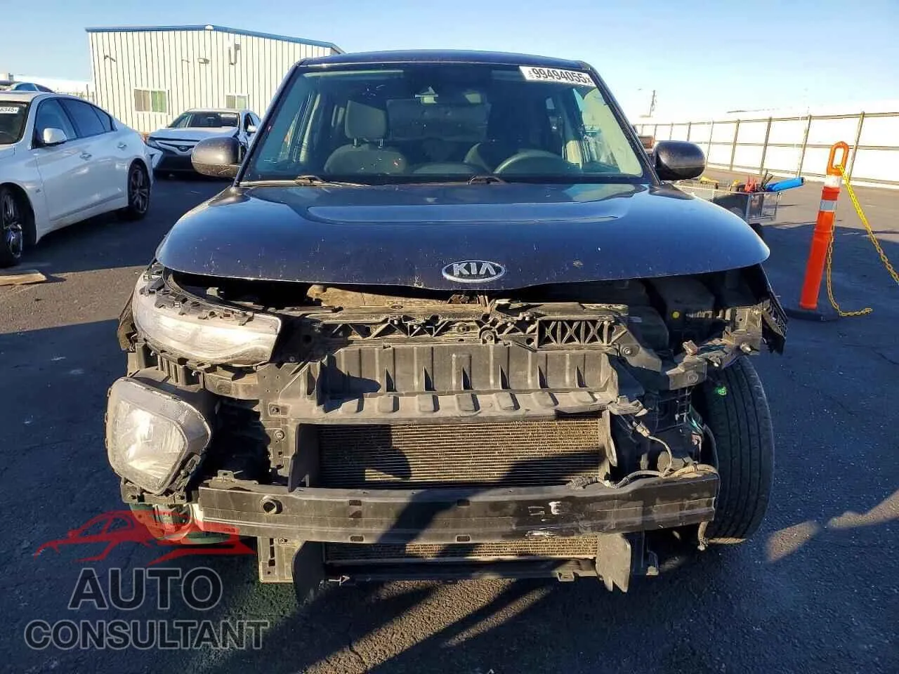 2021 KIA SOUL Damaged VIN KNDJ23AU6M7754759 – interior seats