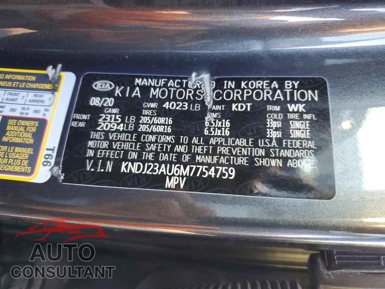 2021 KIA SOUL Damaged VIN KNDJ23AU6M7754759 – photo 14