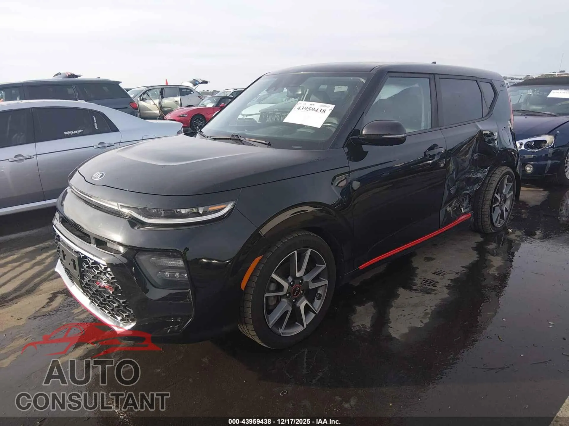 2020 KIA SOUL Damaged VIN KNDJ53AF4L7709438 – rear exterior