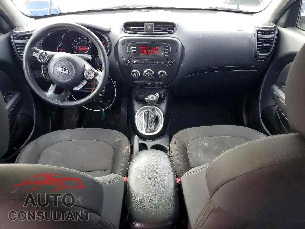 2014 KIA SOUL Damaged VIN KNDJN2A21E7737255 – undercarriage