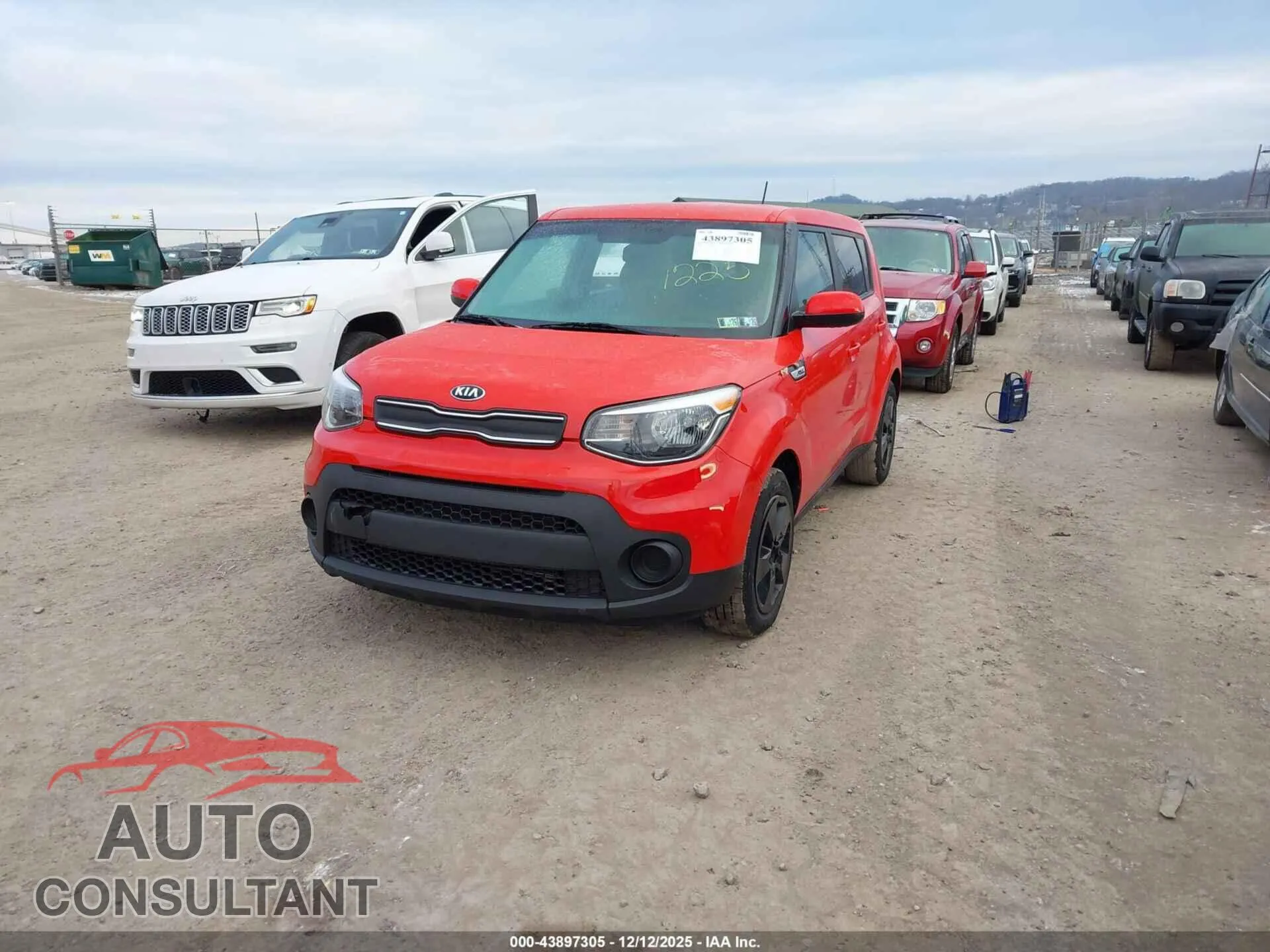 2019 KIA SOUL Damaged VIN KNDJN2A21K7661225 – rear exterior