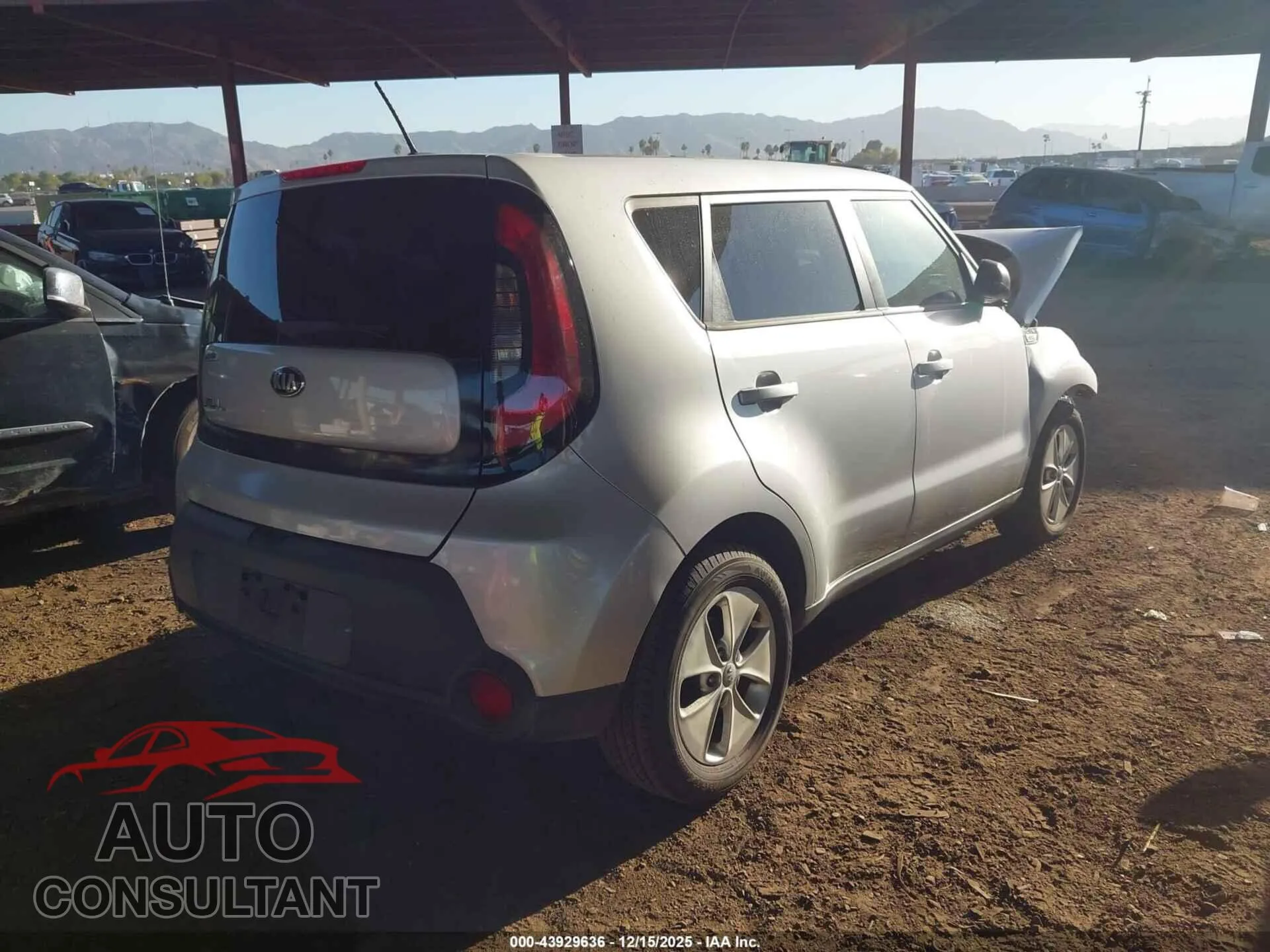 2016 KIA SOUL Damaged VIN KNDJN2A23G7822214 – dashboard