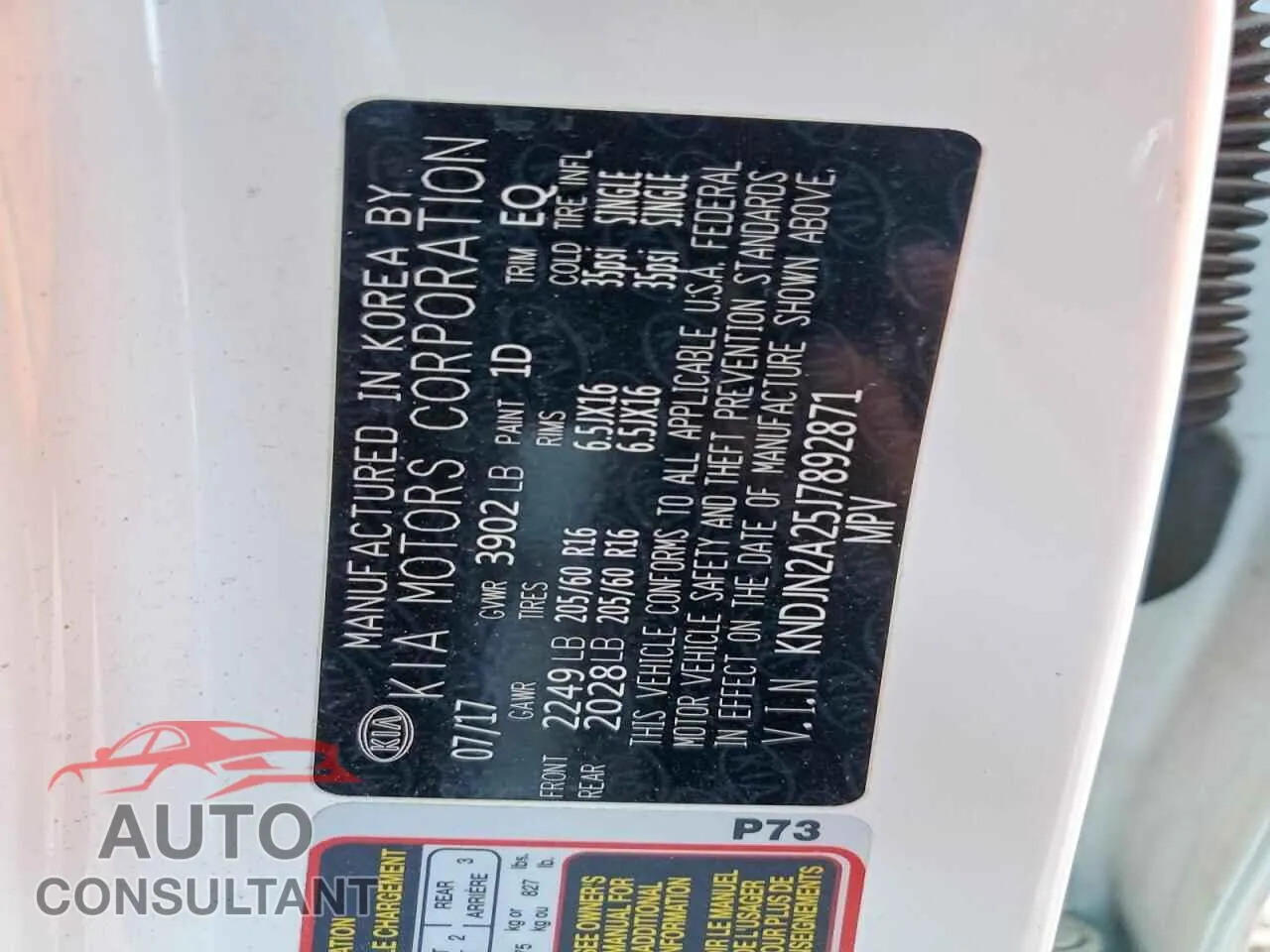 2018 KIA SOUL Damaged VIN KNDJN2A25J7892871 – photo 12