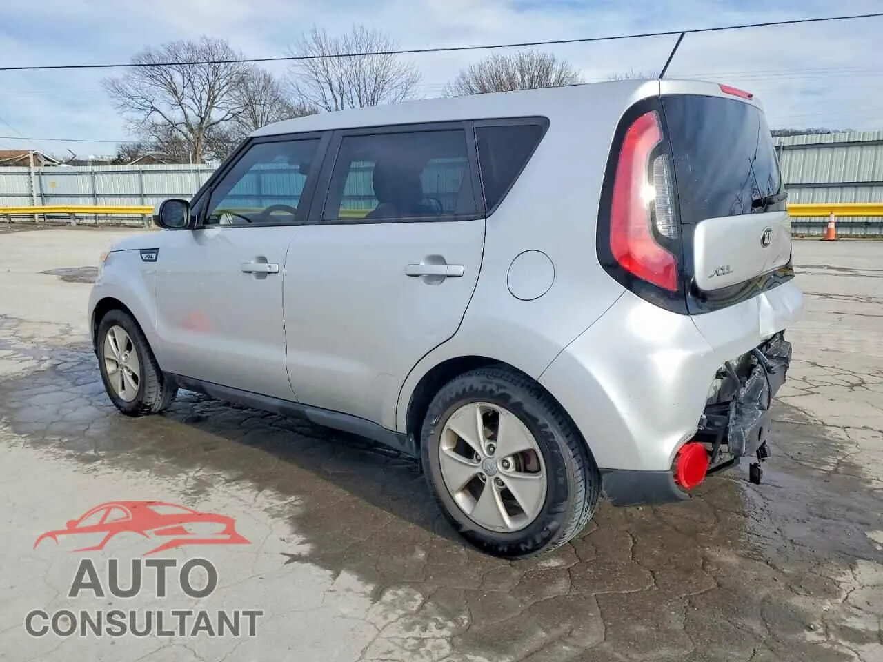 2016 KIA SOUL Damaged VIN KNDJN2A26G7843915 – rear exterior