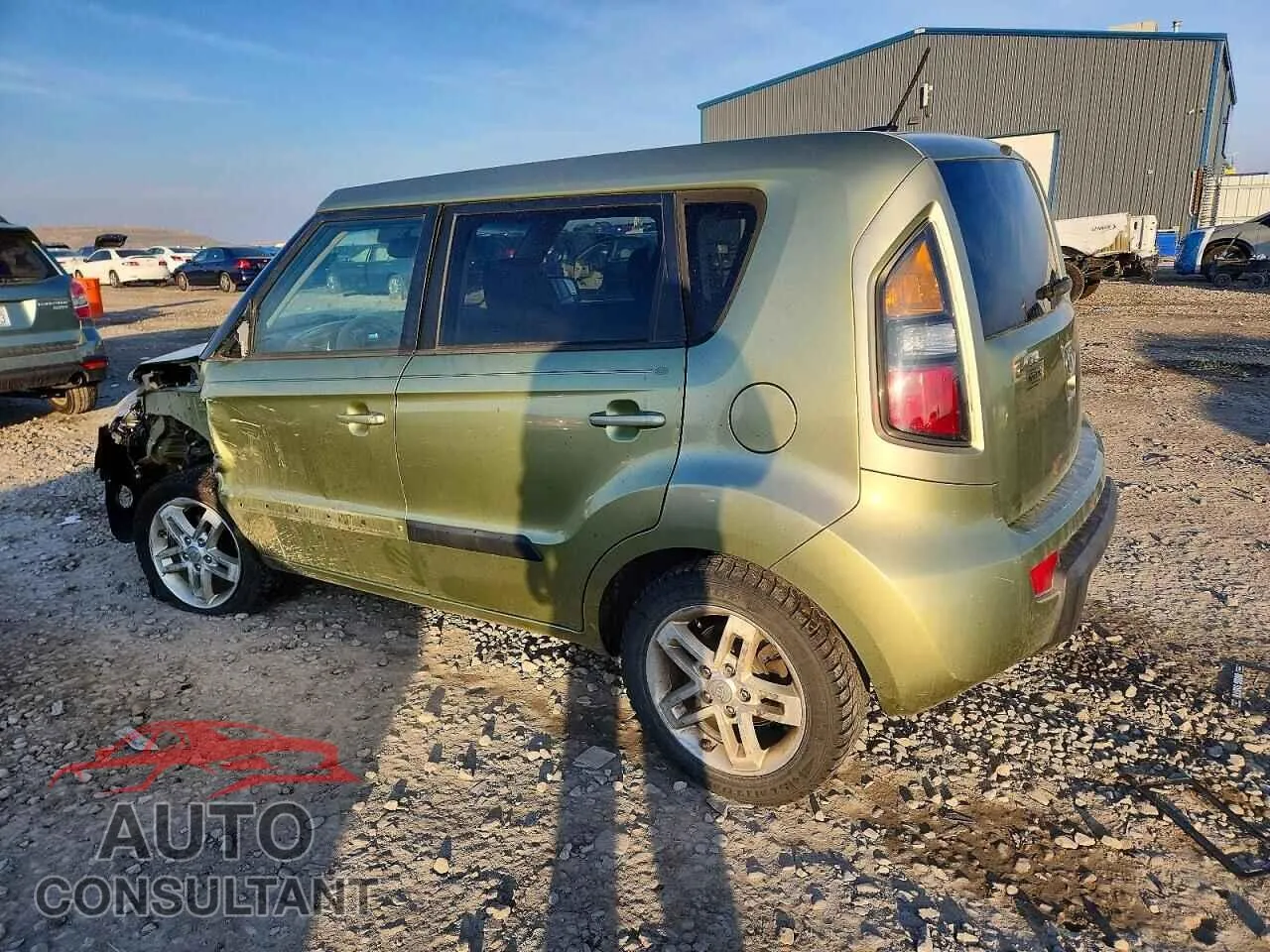 2011 KIA SOUL Damaged VIN KNDJT2A21B7229109 – rear exterior