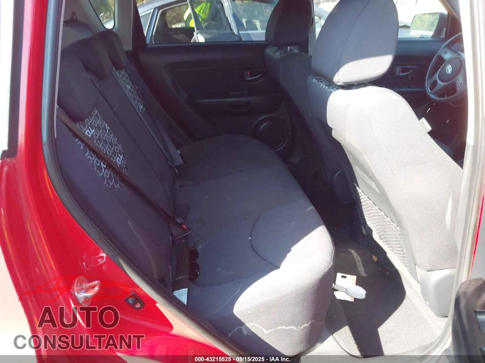 2010 KIA SOUL Damaged VIN KNDJT2A27A7178584 – undercarriage