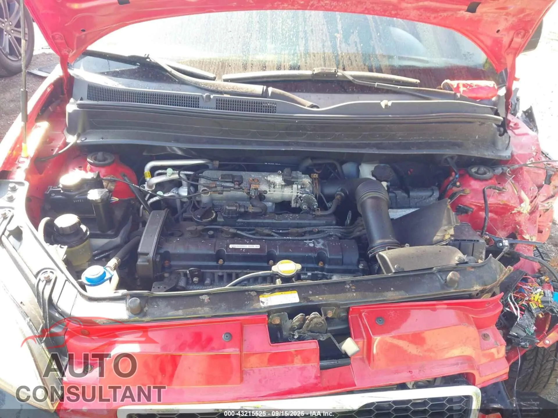 2010 KIA SOUL Damaged VIN KNDJT2A27A7178584 – odometer reading