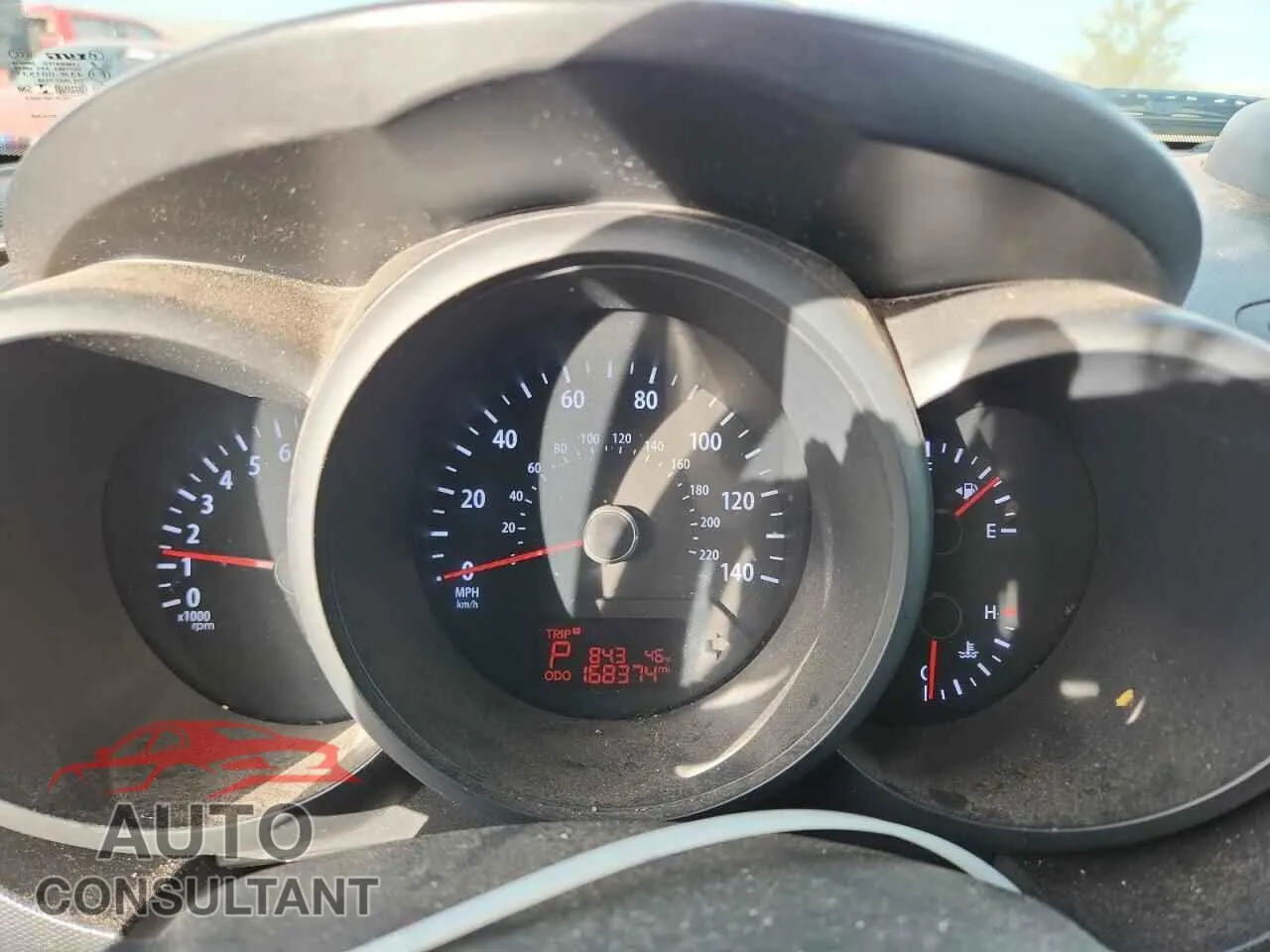 2012 KIA SOUL Damaged VIN KNDJT2A59C7464224 – trunk area