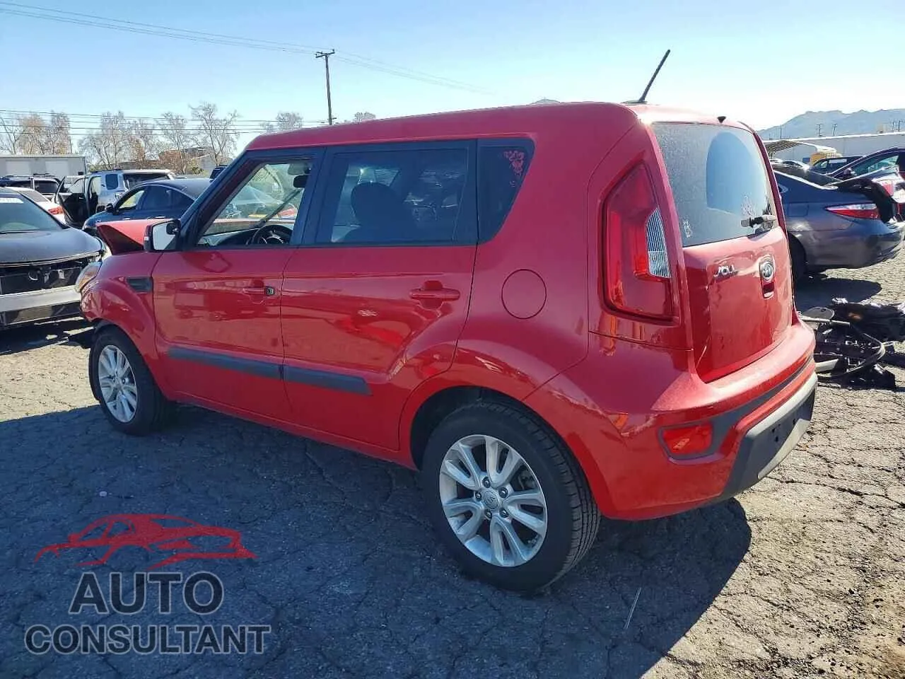 2012 KIA SOUL Damaged VIN KNDJT2A62C7463571 – rear exterior