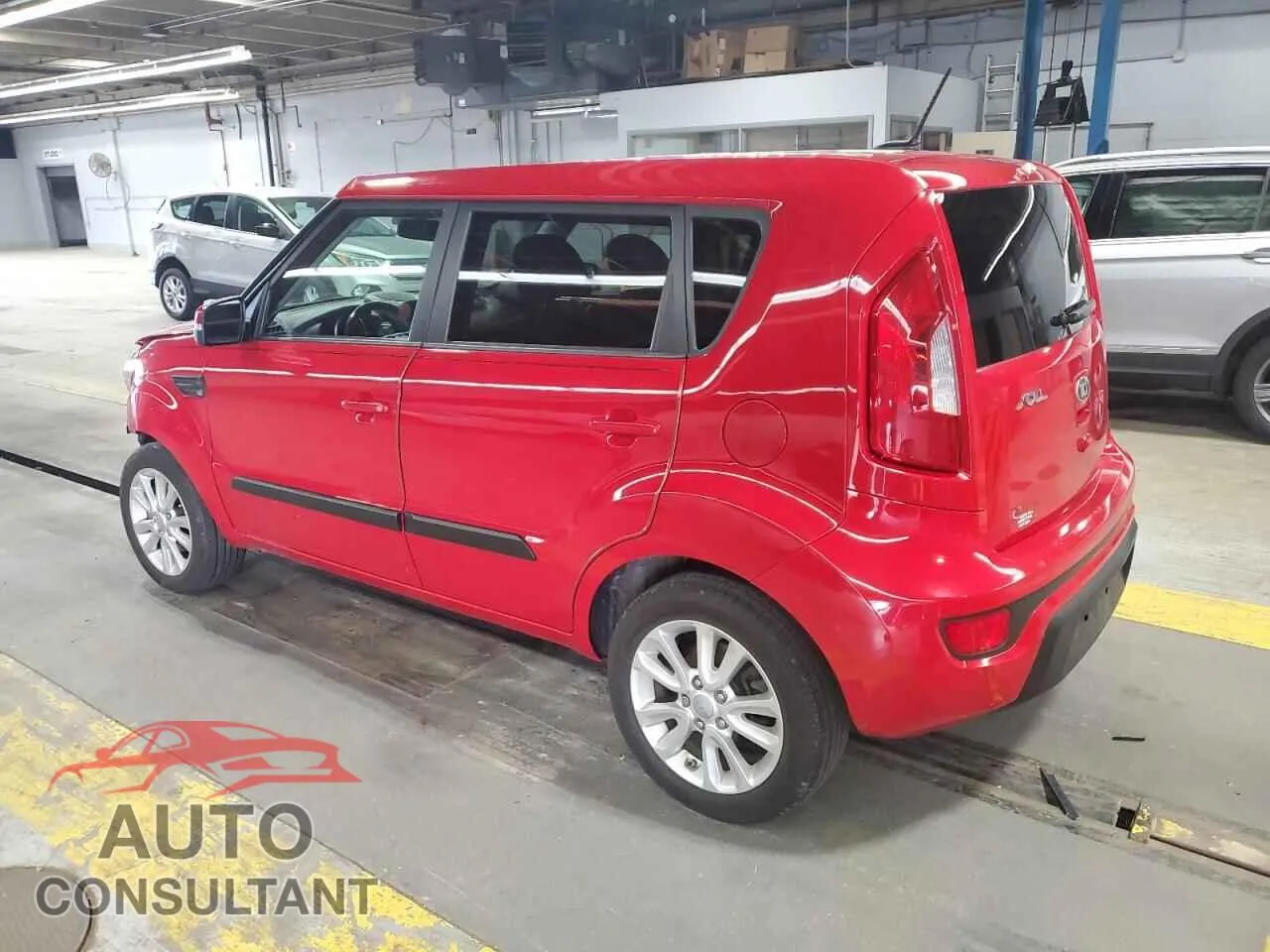 2013 KIA SOUL Damaged VIN KNDJT2A67D7553834 – rear exterior