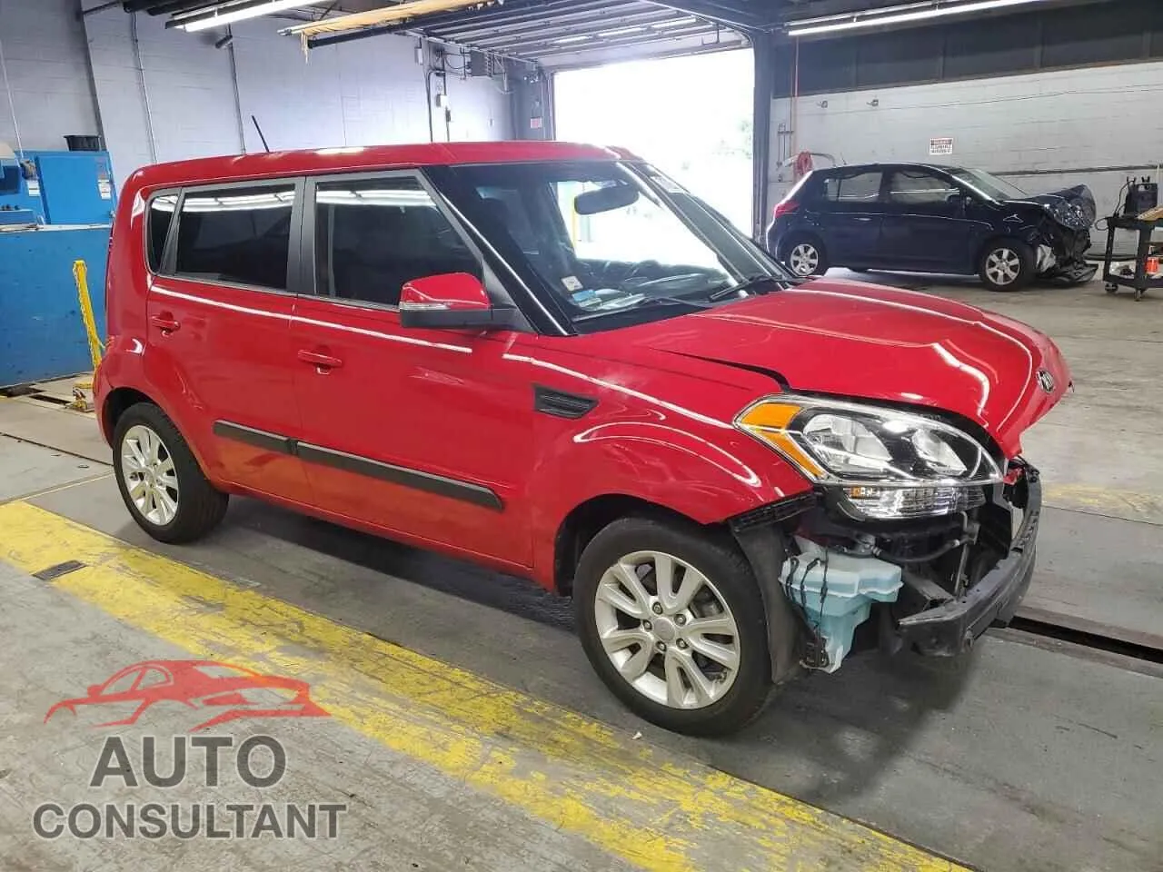 2013 KIA SOUL Damaged VIN KNDJT2A67D7553834 – dashboard