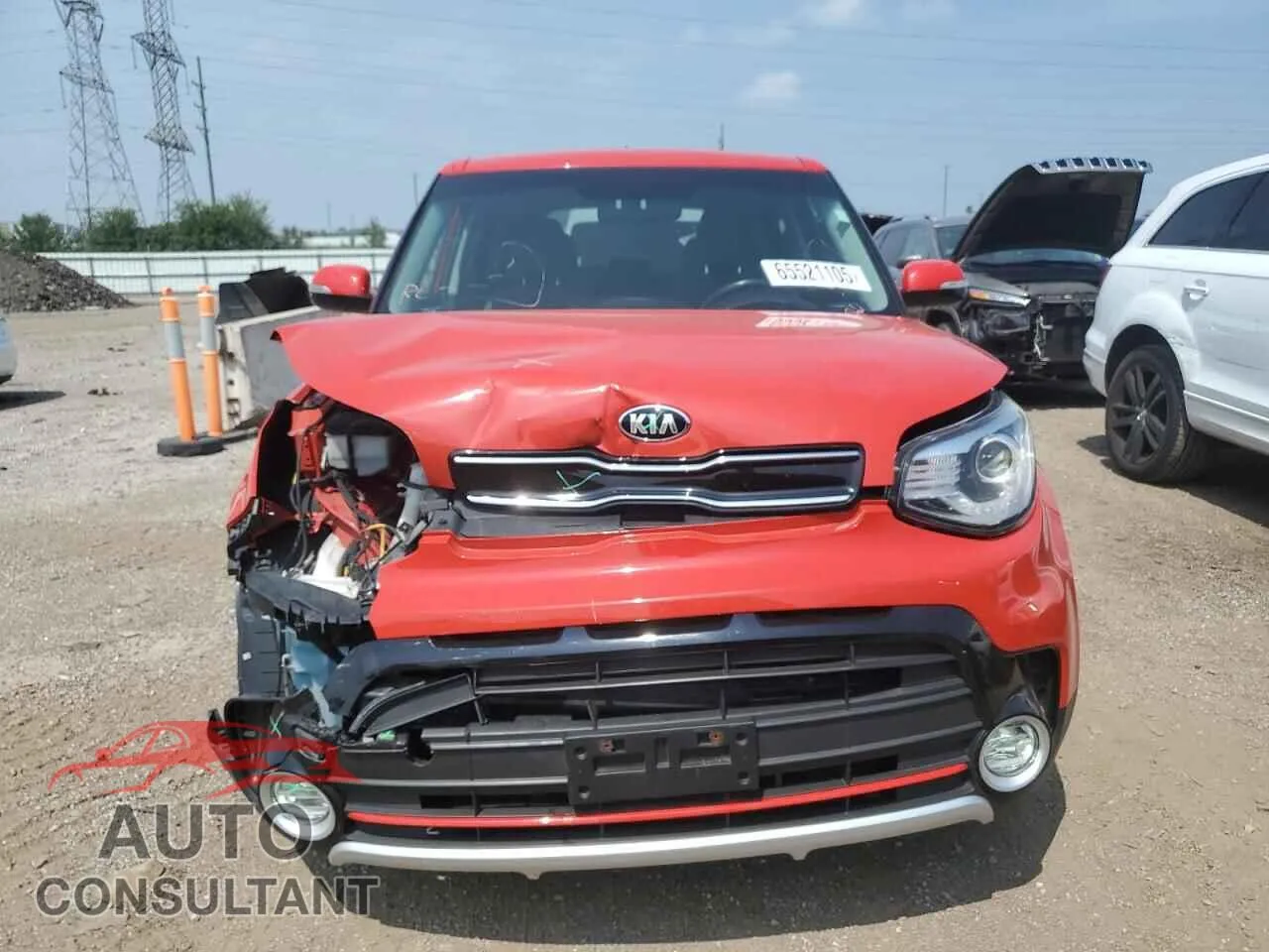 2019 KIA SOUL Damaged VIN KNDJX3AA2K7666506 – interior seats