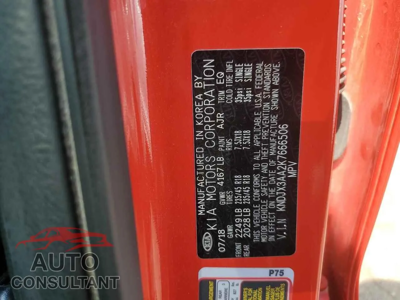 2019 KIA SOUL Damaged VIN KNDJX3AA2K7666506 – photo 12