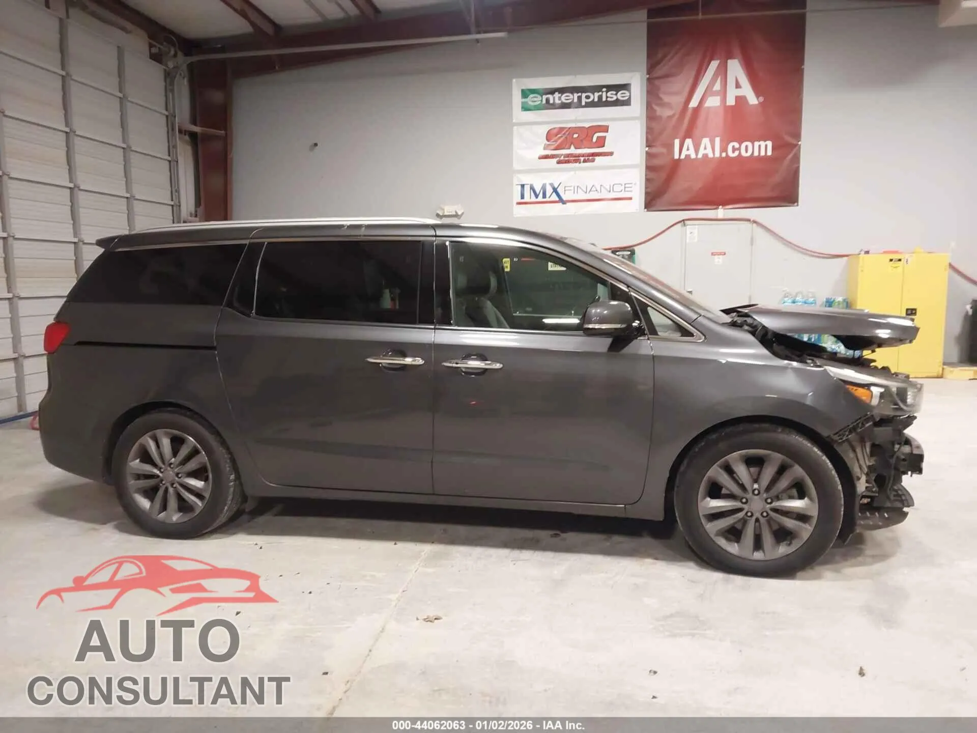 2016 KIA SEDONA Damaged VIN KNDME5C19G6187296 – photo 14