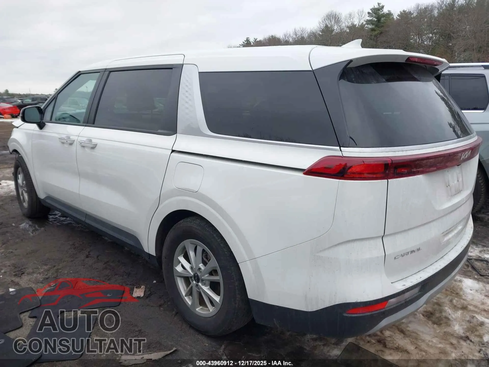 2024 KIA CARNIVAL MPV Damaged VIN KNDNB4H37R6395598 – side profile