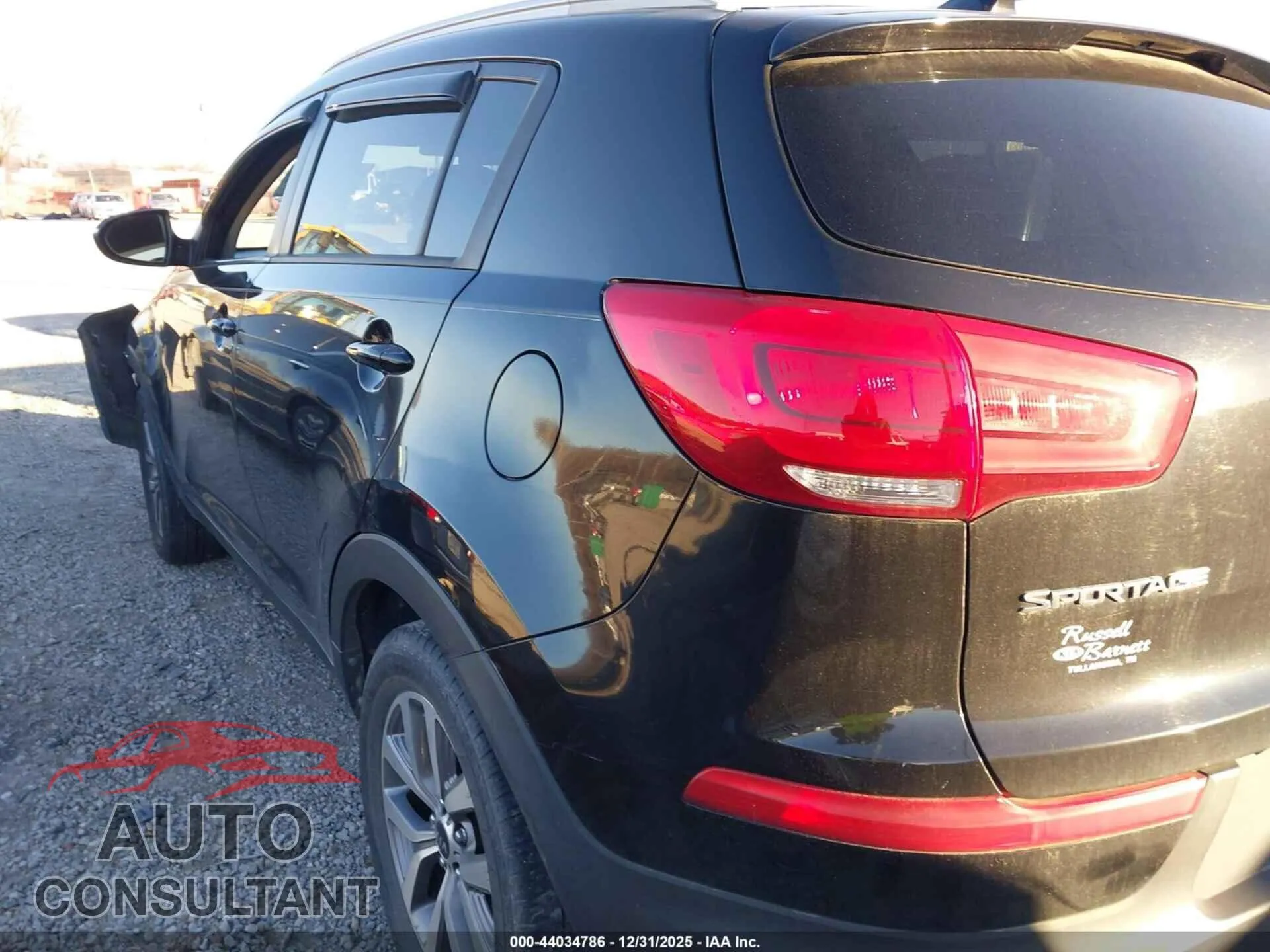 2014 KIA SPORTAGE Damaged VIN KNDPB3AC2E7617465 – side profile