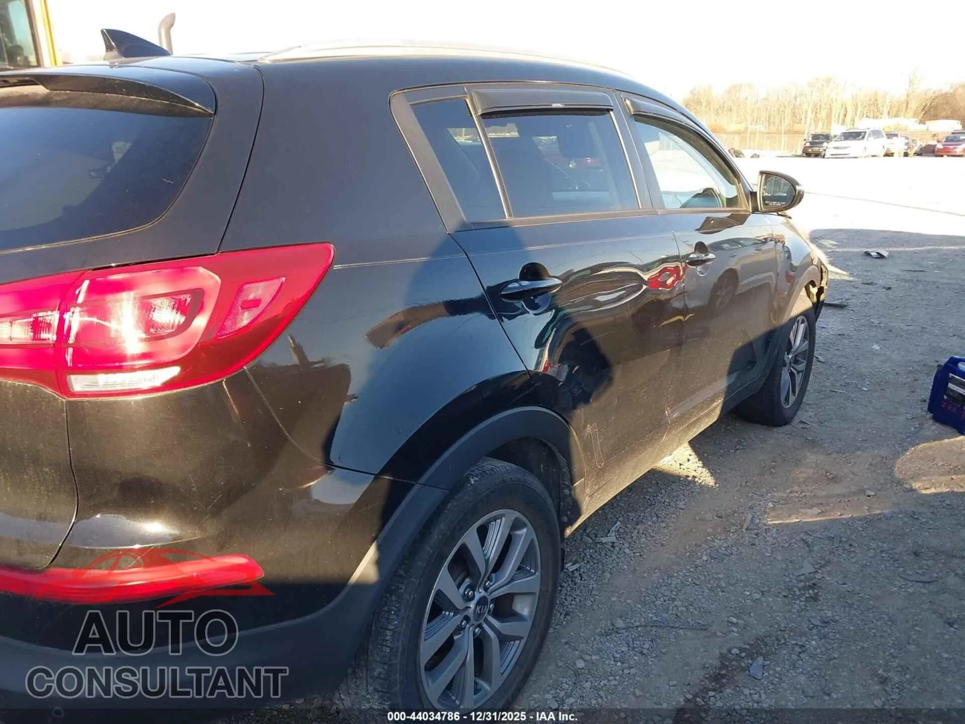 2014 KIA SPORTAGE Damaged VIN KNDPB3AC2E7617465 – dashboard