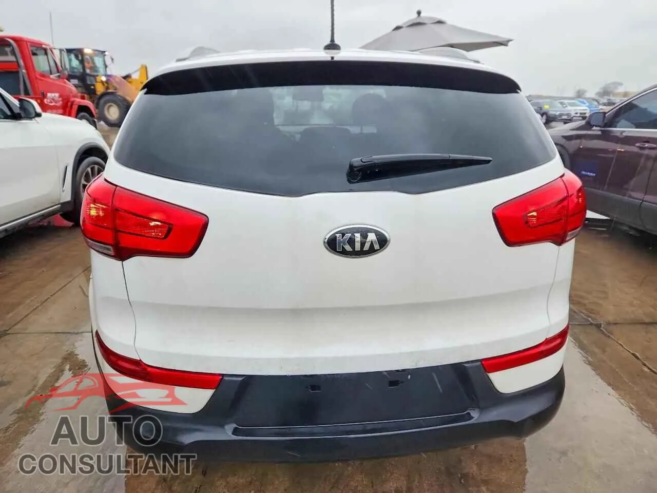 2016 KIA SPORTAGE Damaged VIN KNDPB3AC8G7862547 – engine bay