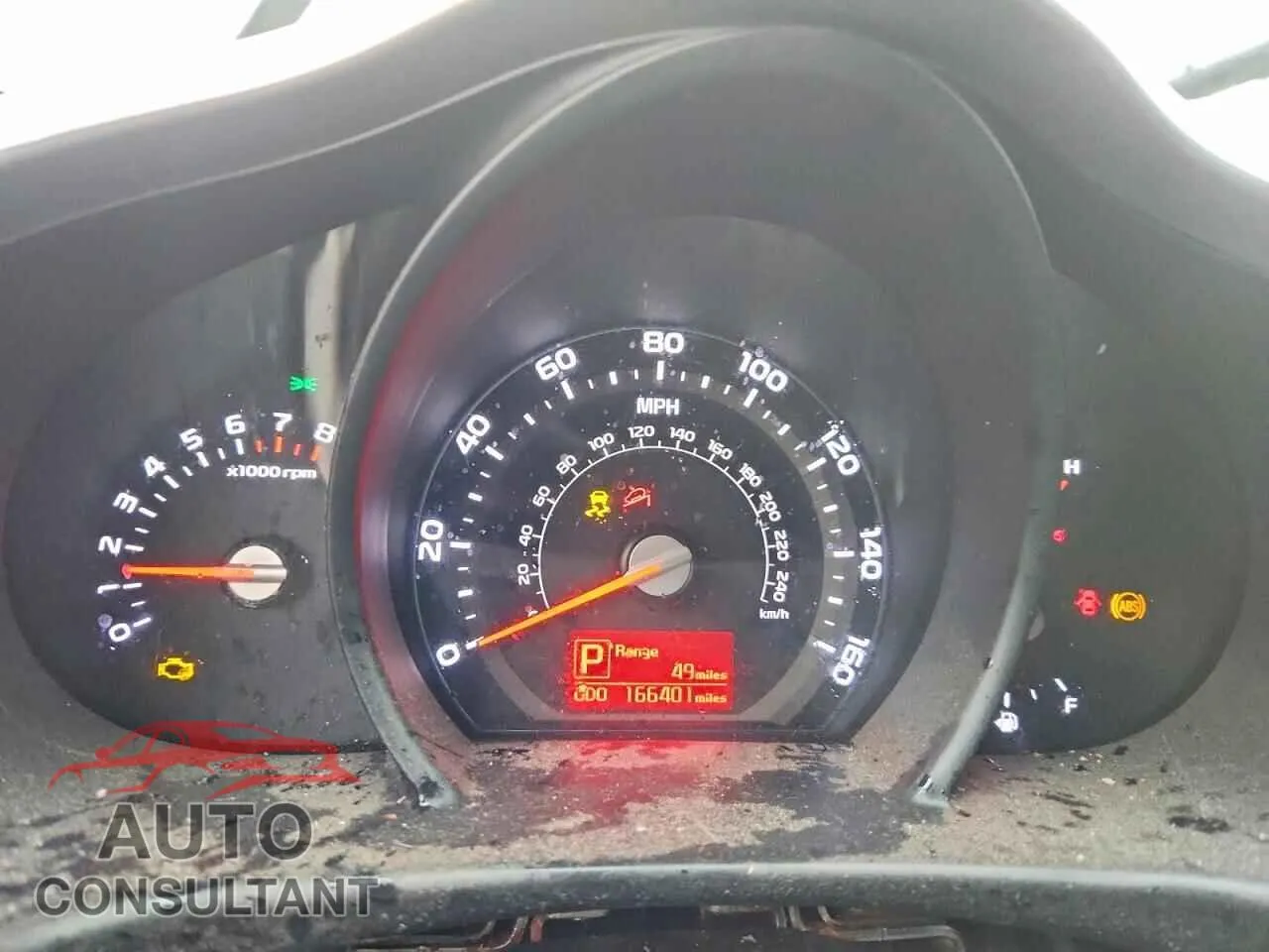 2016 KIA SPORTAGE Damaged VIN KNDPB3AC8G7862547 – trunk area
