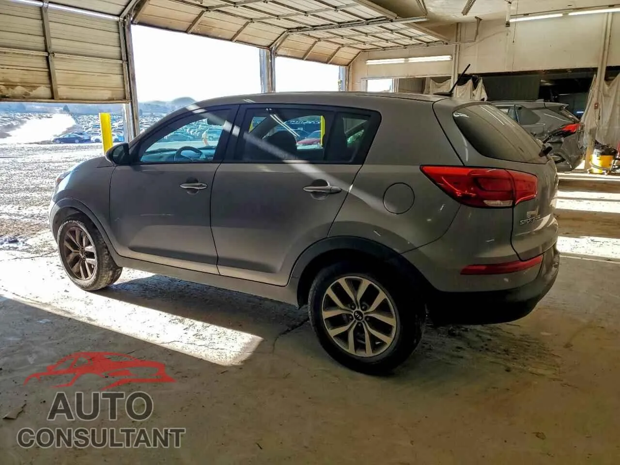 2016 KIA SPORTAGE Damaged VIN KNDPB3AC8G7871233 – rear exterior