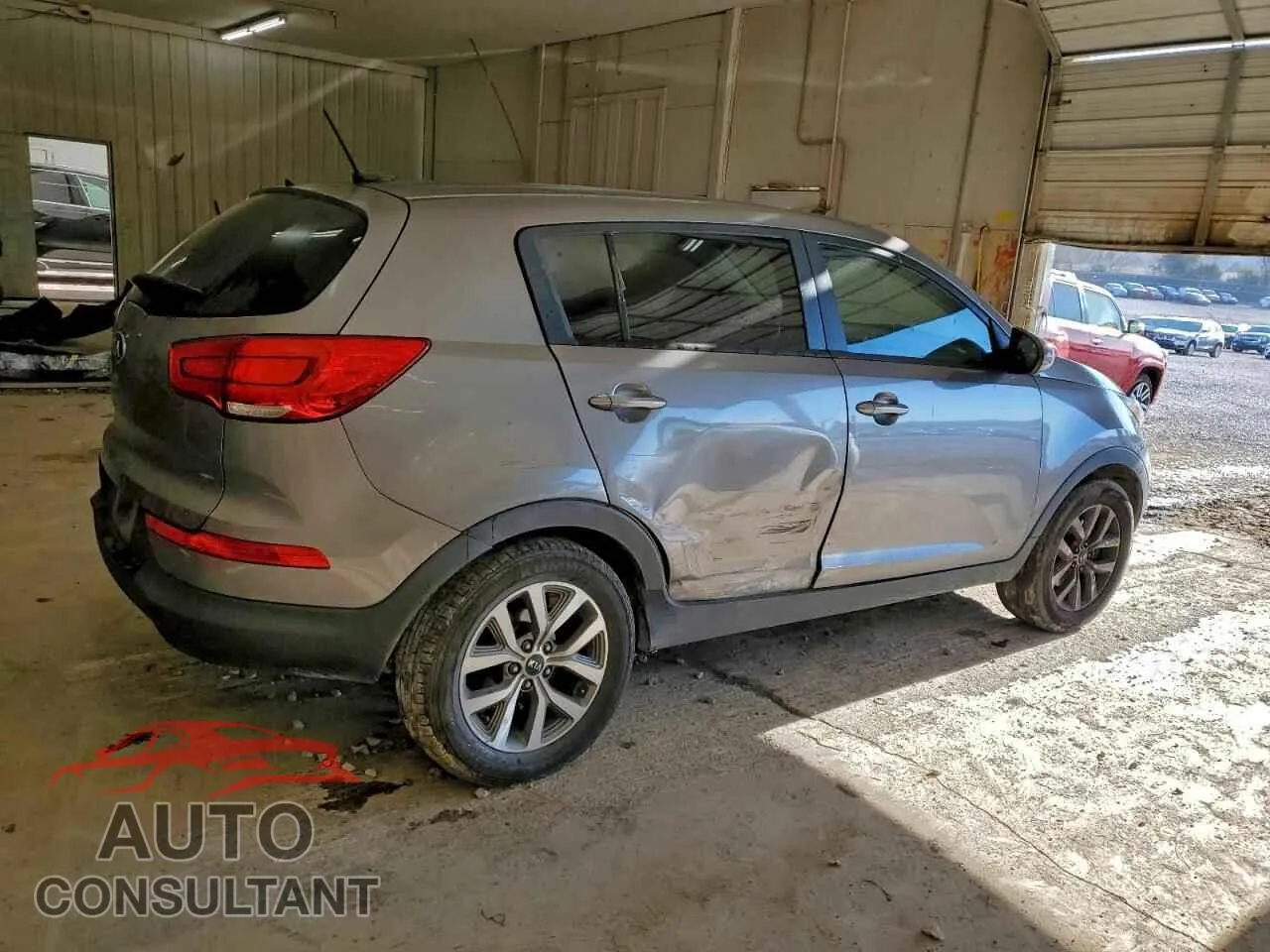 2016 KIA SPORTAGE Damaged VIN KNDPB3AC8G7871233 – side profile