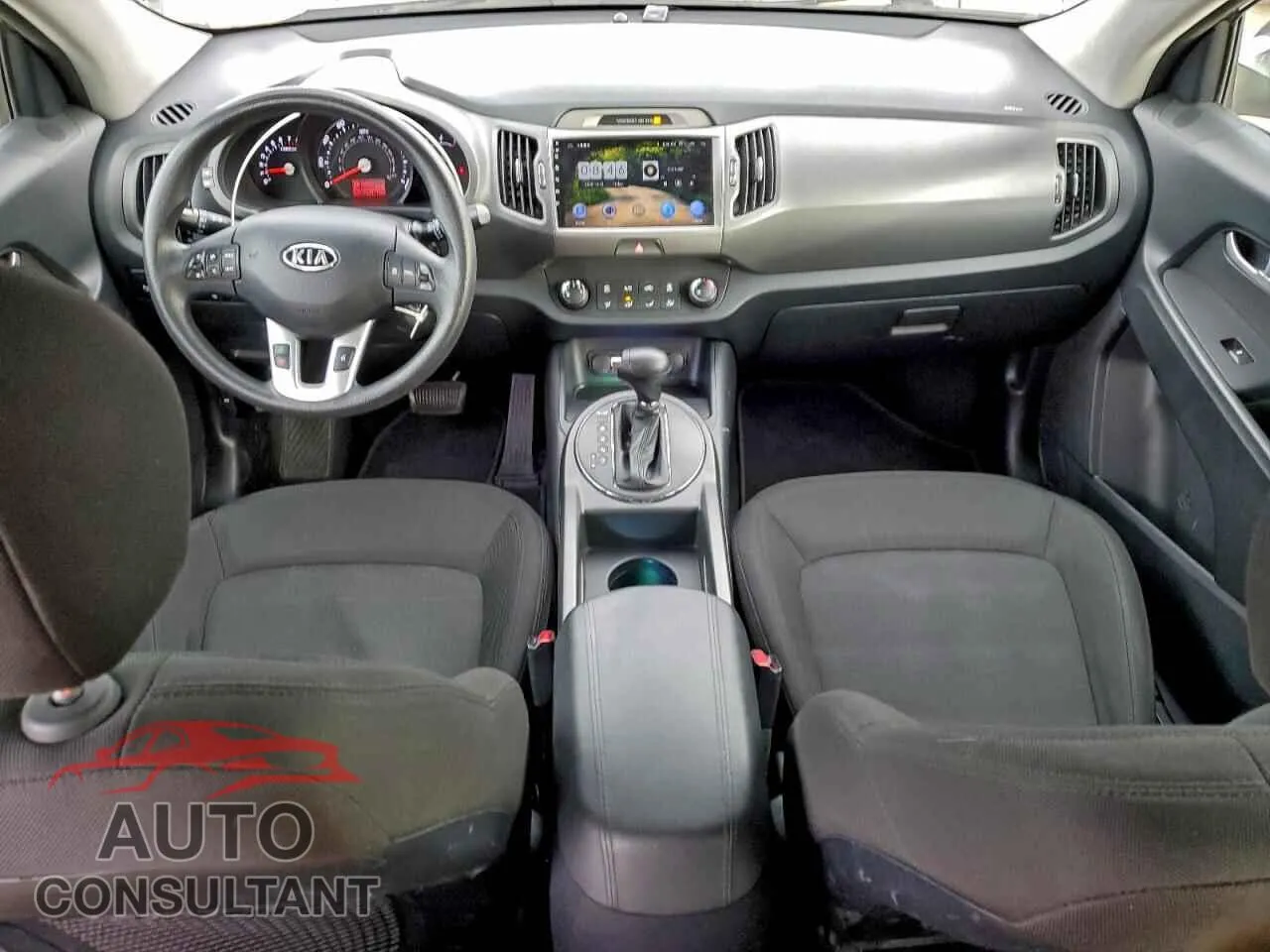 2012 KIA SPORTAGE Damaged VIN KNDPBCA23C7285251 – undercarriage