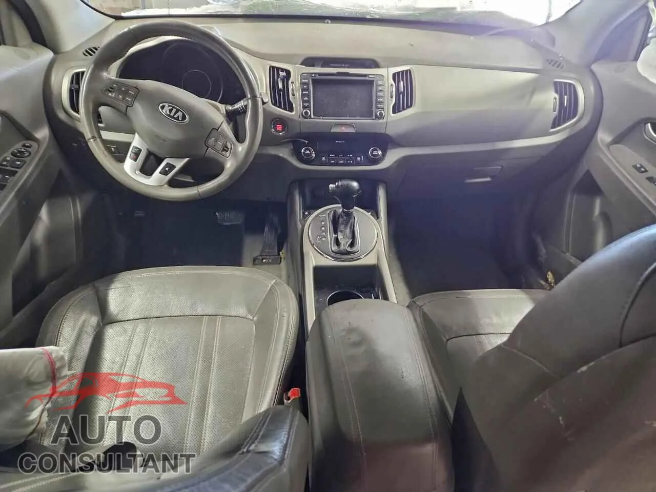 2013 KIA SPORTAGE Damaged VIN KNDPCCA20D7531056 – undercarriage