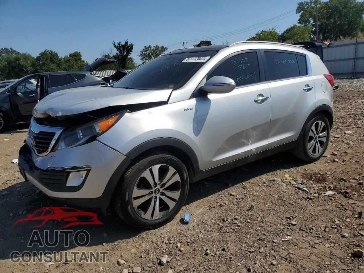 2013 KIA SPORTAGE VIN KNDPCCA21D7462197