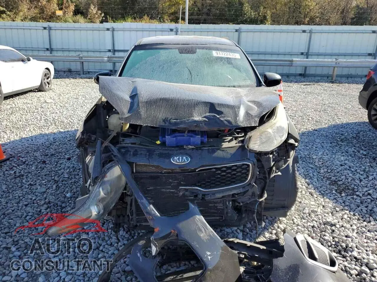 2017 KIA SPORTAGE Damaged VIN KNDPM3AC0H7220173 – interior seats