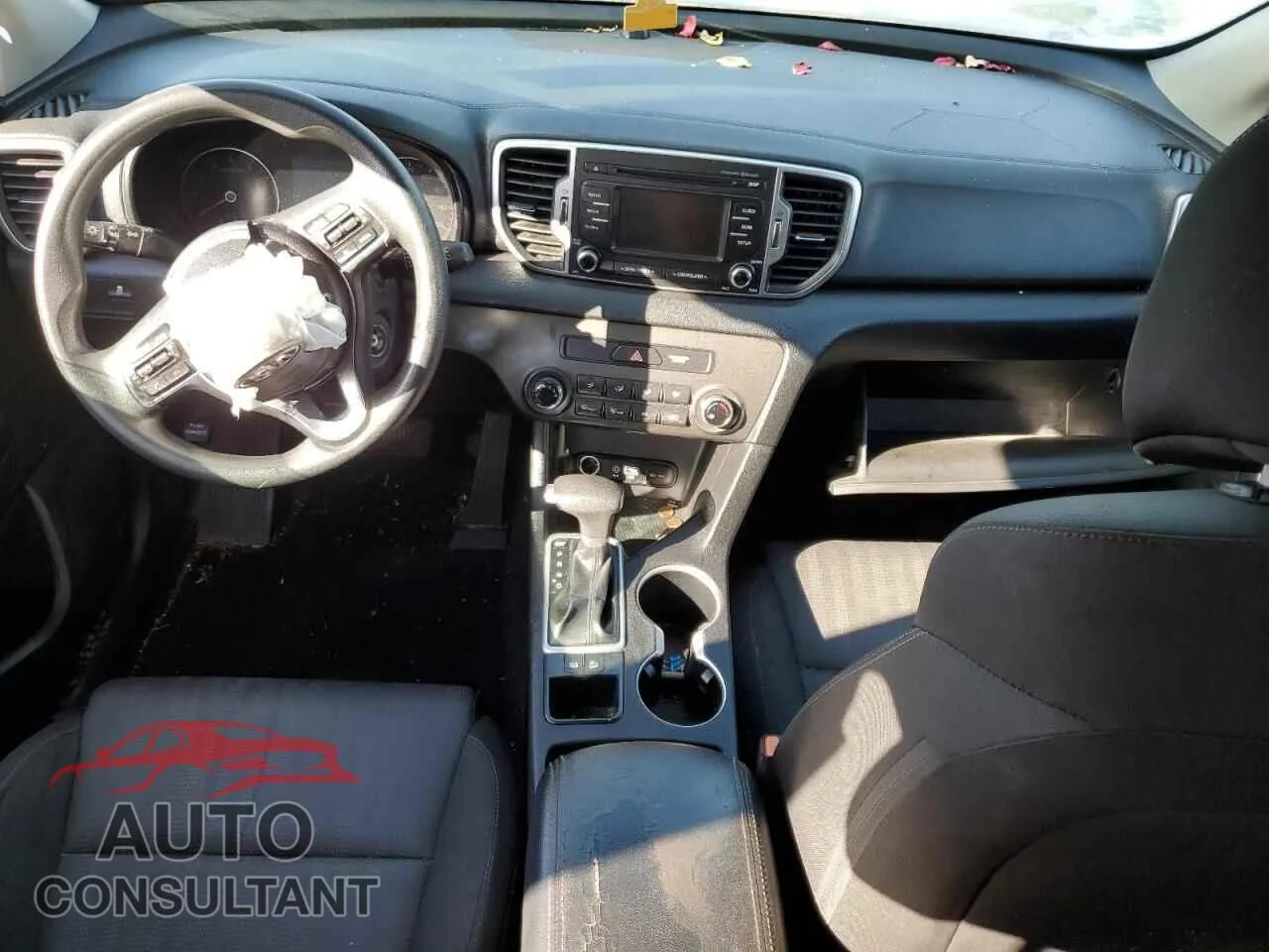 2017 KIA SPORTAGE Damaged VIN KNDPM3AC0H7220173 – undercarriage
