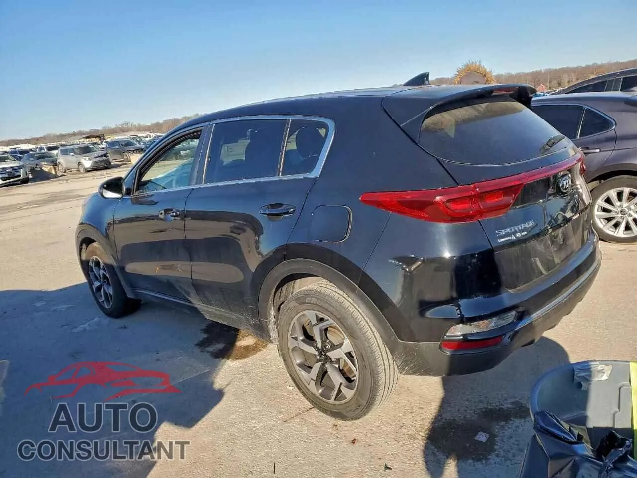 2020 KIA SPORTAGE Damaged VIN KNDPM3AC1L7756963 – rear exterior