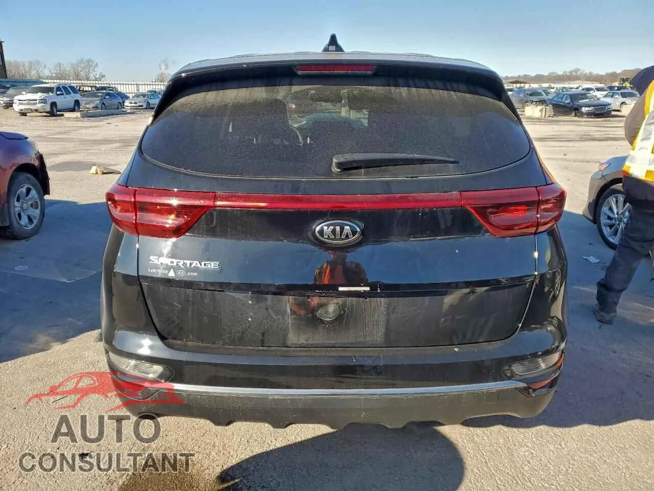 2020 KIA SPORTAGE Damaged VIN KNDPM3AC1L7756963 – engine bay